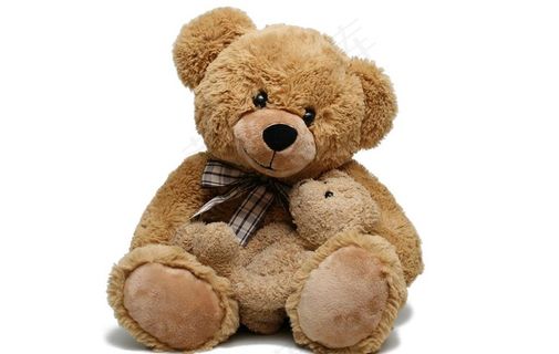 幸福玩具熊妈妈熊宝宝图片