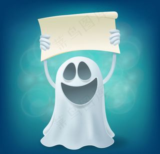 万圣节小鬼矢量