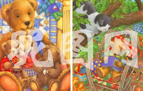 卡通绘本 玩具熊图片