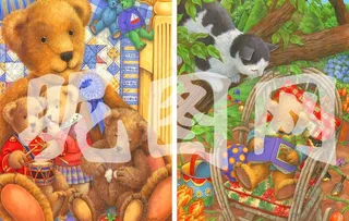 卡通绘本 玩具熊图片