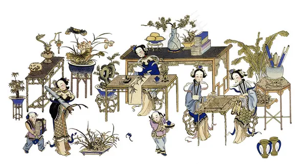 中国古典人物生活