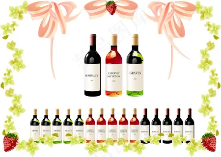 卡通红酒图片 卡通红酒图片