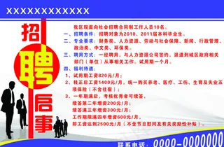 招聘海报图片