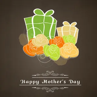 母亲节庆典贺卡设计