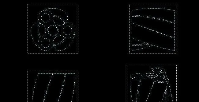 罗茨风机扭叶转子三维图