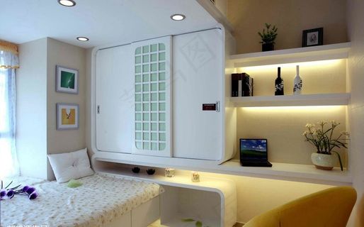 现代简约电视背景墙效果图