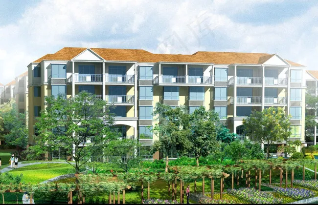 多层建筑模型