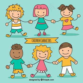 粗略的儿童形象