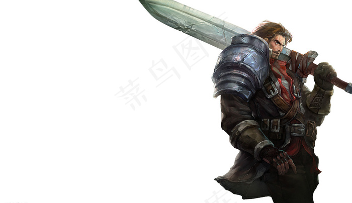 孤高游侠 盖伦图片