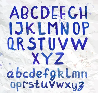 26个大小写英文