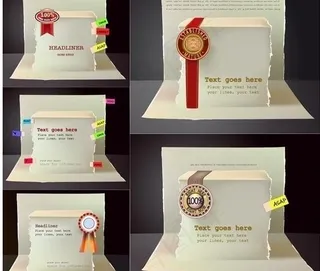 包装标签设计矢量素材图片