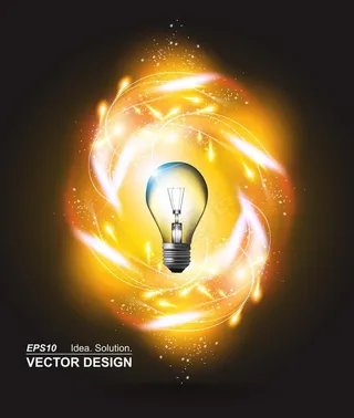 创意灯泡设计 灯泡图片