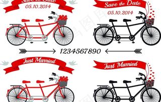 婚礼邀请卡图片