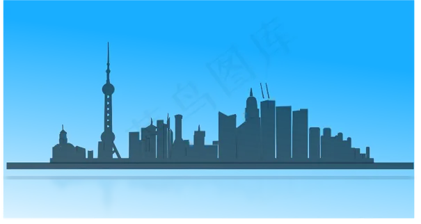 上海的城市天际线