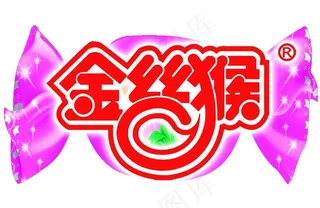 金丝猴糖果异形牌图片