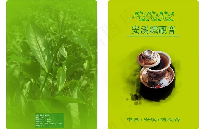 茶叶画册封面图片(5031X3437(DPI:300))psd模版下载