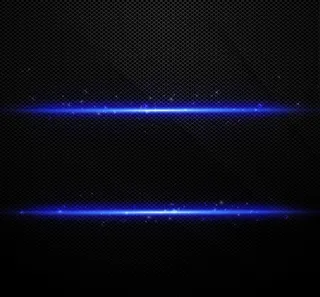 蓝色光效金属背景矢量素材