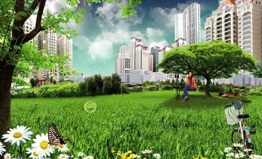 花园小区图片 花园小区图片
