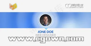 优雅个人简历AE模板