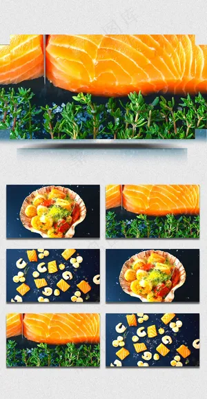 餐饮宣传视频素材