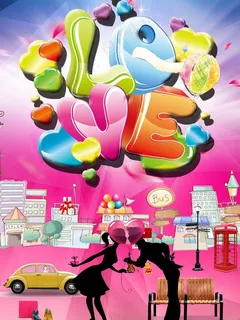 情人节海报图片