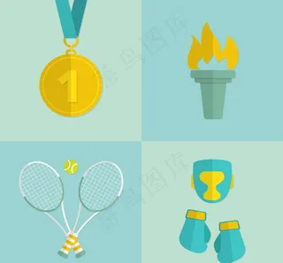 奥运相关元素素材