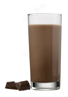 巧克力牛奶图片