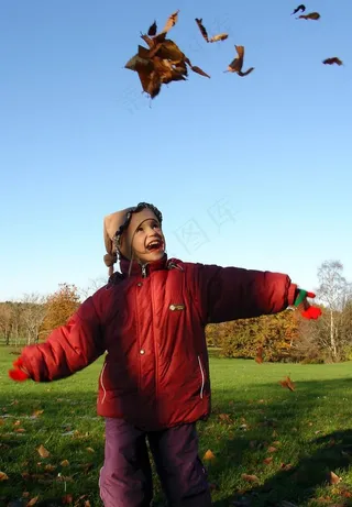 快乐的小孩图片