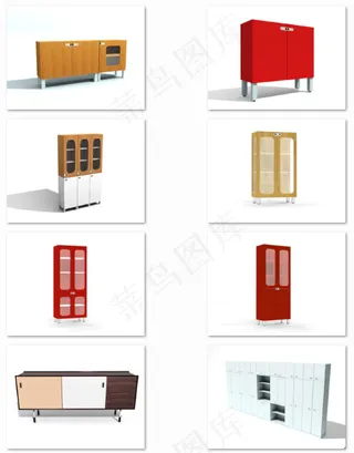 3d模型柜子图片免费下载
