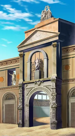 卡通场景---体育场图片