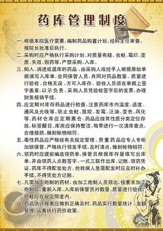中药药库管理制度图片