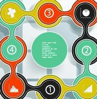 向量的业务模板创意设计02