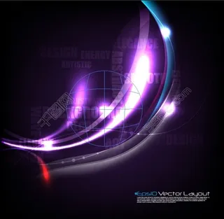 美轮美奂的矢量背景图