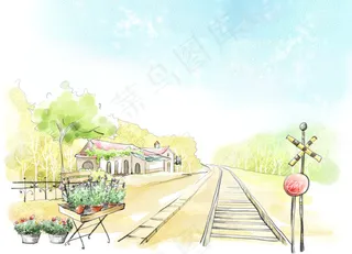 轨道沿途风景