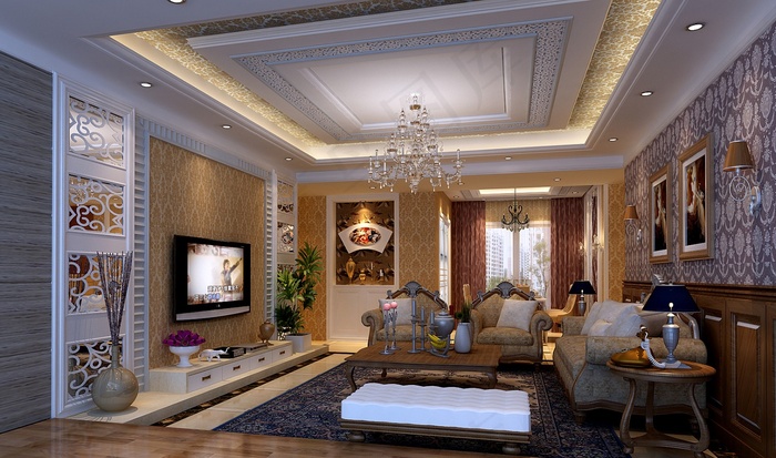 欧式装修设计效果图