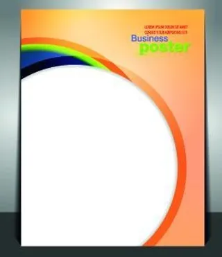 创造性的商业海报设计矢量图05