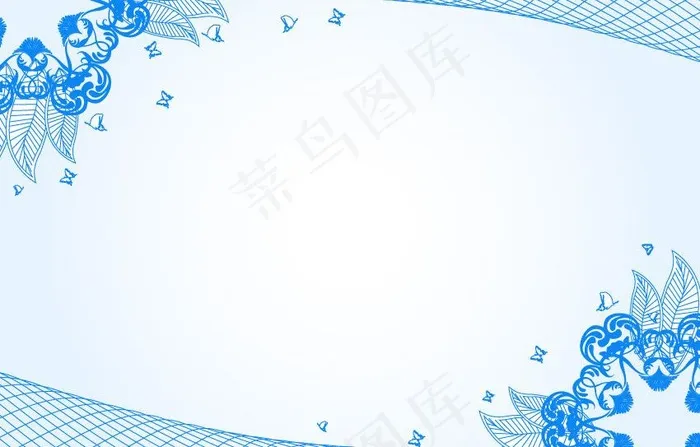 蓝色背景图片eps,ai矢量模版下载