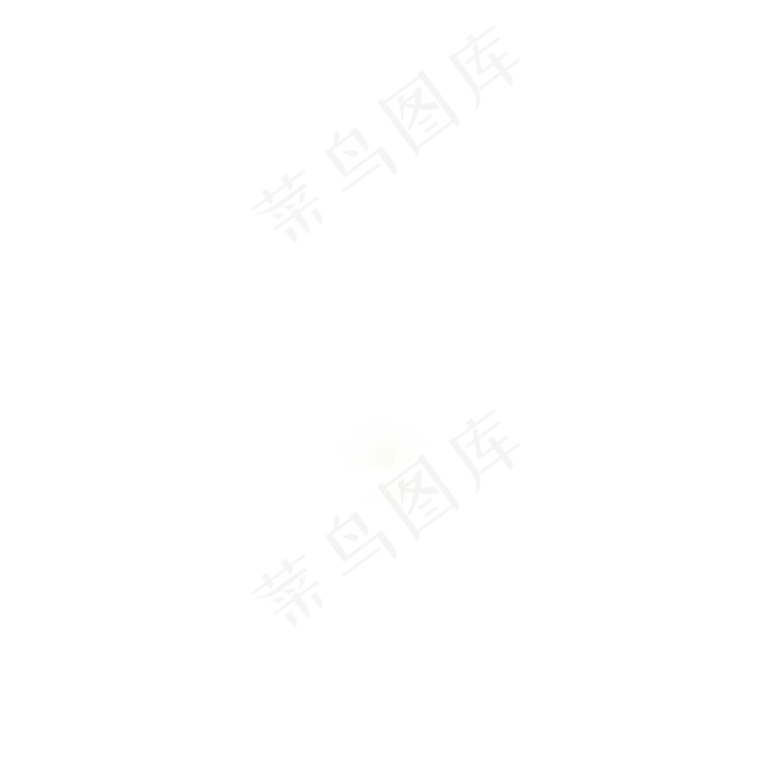 透明线条光效PSD数字4