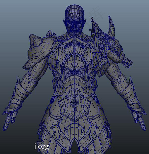 游戏人物3d模型图片