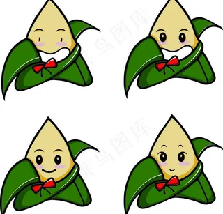 卡通粽子表情