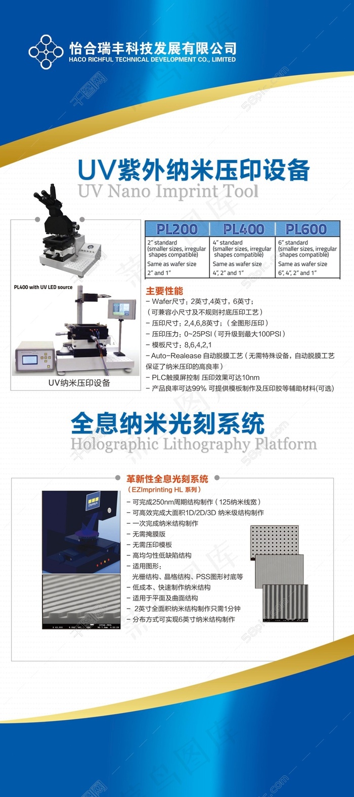 纳米科技易拉宝设计psd模版下载