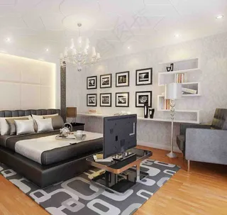 照片墙室内客厅