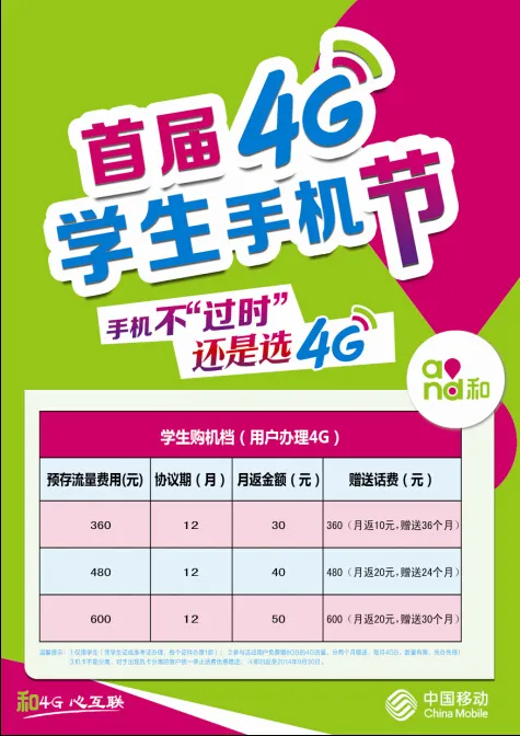 4G学生手机节psd模版下载