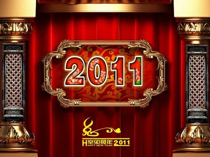 2011兔年春节PPT模板