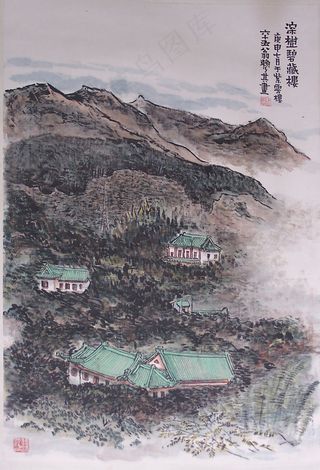 赖少其绘画作品图片