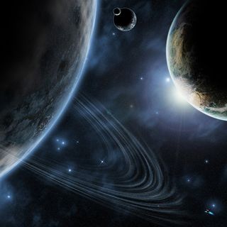 大气星空背景免费下载