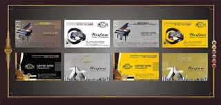 经典公司名片设计矢量素材