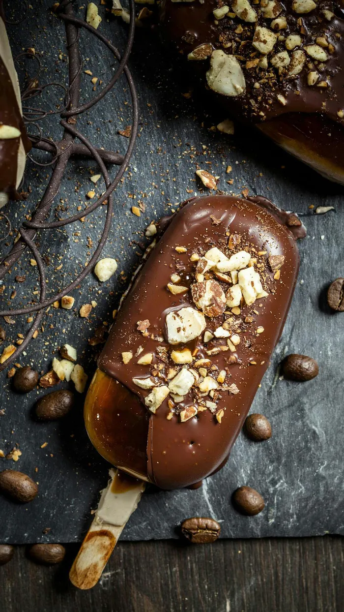 巧克力雪糕高清摄影图片