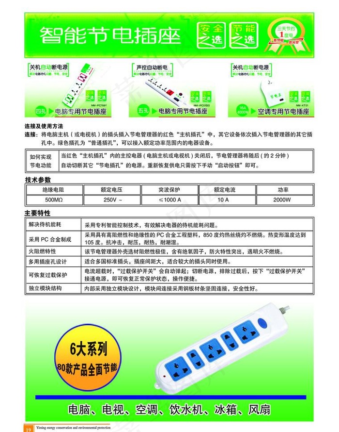 节能减排 我行动 宣传册图片psd模版下载