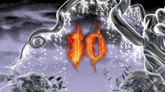 火焰效果震撼倒计时动态视频